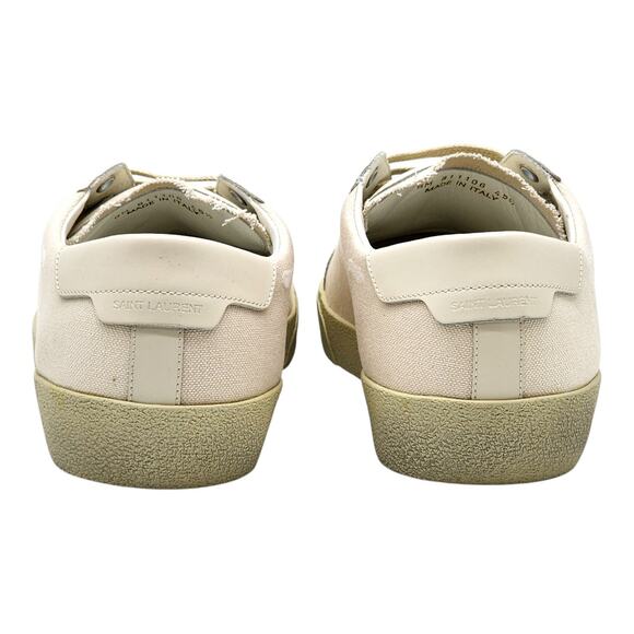 Saint Laurent Andy Court Classic SL/06 Sneakers White EU 45.5 US 12.5 New $785 - Picture 5 of 7